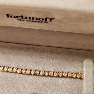 3CT diamond tennis bracelet